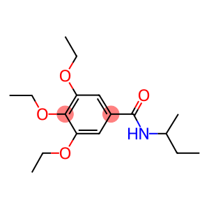 N-(sec-butyl)-3,4,5-triethoxybenzamide
