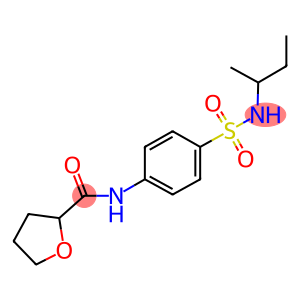 N-{4-[(sec-butylamino)sulfonyl]phenyl}tetrahydro-2-furancarboxamide