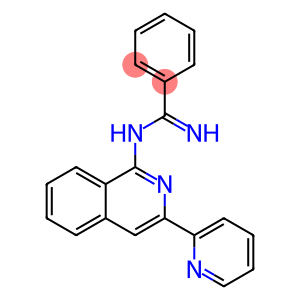 N-(3-(2-pyridinyl)isoquinolin-1-yl)benzamidine