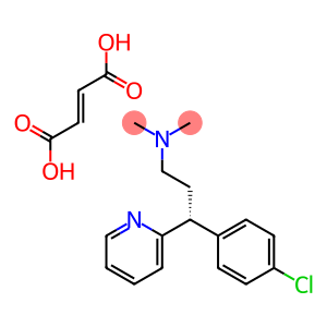N-[(3R)-3-(4-chlorophenyl)-3-(2-pyridyl)propyl]-N,N-dimethylamine fumarate