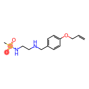 N-[2-({[4-(prop-2-en-1-yloxy)phenyl]methyl}amino)ethyl]methanesulfonamide