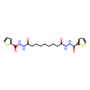 N'-{9-oxo-9-[2-(thien-2-ylcarbonyl)hydrazino]nonanoyl}thiophene-2-carbohydrazide