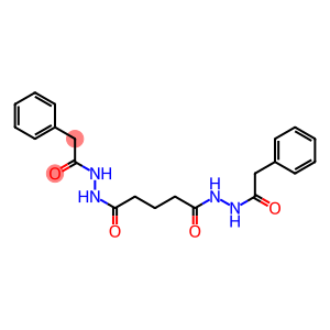 N'-{5-oxo-5-[2-(2-phenylacetyl)hydrazino]pentanoyl}-2-phenylacetohydrazide