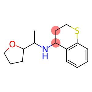 N-[1-(oxolan-2-yl)ethyl]-3,4-dihydro-2H-1-benzothiopyran-4-amine