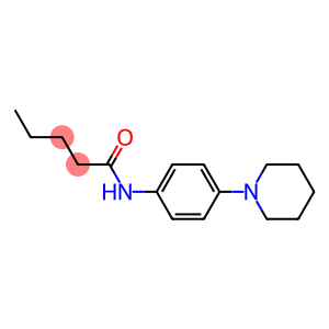N-(4-piperidinophenyl)pentanamide