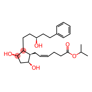 Isopropyl-(Z)-6-[(1R,2R,3R,5S)-3,5-dihydroxy-2-[(3R)-3-hydroxy-5-phenylpentyl]cyclopentyl]-4-hexenoate