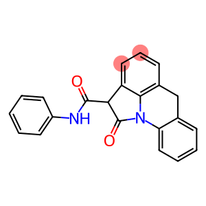 N-Phenyl-1,2-dihydro-1-oxo-6H-pyrrolo[3,2,1-de]acridine-2-carboxamide