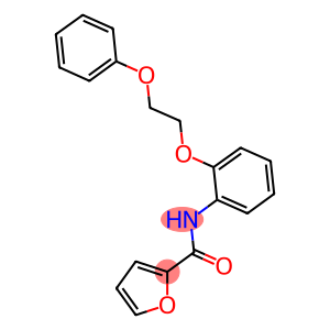 N-[2-(2-phenoxyethoxy)phenyl]-2-furamide