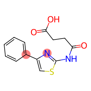 N-(4-PHENYL-THIAZOL-2-YL)-SUCCINAMIC ACID