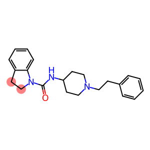 N-[1-(2-PHENYLETHYL)PIPERIDIN-4-YL]INDOLINE-1-CARBOXAMIDE