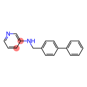 N-[(4-phenylphenyl)methyl]pyridin-3-amine