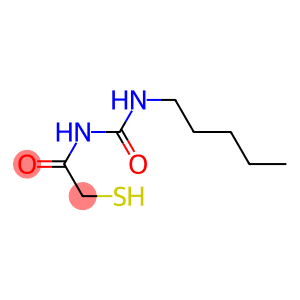 N-(Pentylcarbamoyl)-2-mercaptoacetamide