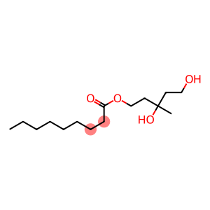 Nonanoic acid 3,5-dihydroxy-3-methylpentyl ester