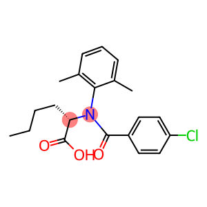 N-(p-Chlorobenzoyl)-N-(2,6-xylyl)norleucine