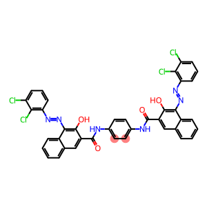 1,4-Bis[1-[(2,3-dichlorophenyl)azo]-2-hydroxynaphthalen-3-ylcarbonylamino]benzene