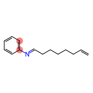 N-(7-Octen-1-ylidene)aniline