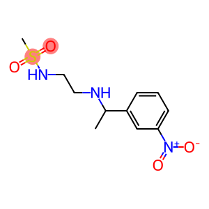 N-(2-{[1-(3-nitrophenyl)ethyl]amino}ethyl)methanesulfonamide