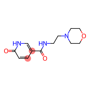N-[2-(morpholin-4-yl)ethyl]-6-oxo-1,6-dihydropyridine-3-carboxamide