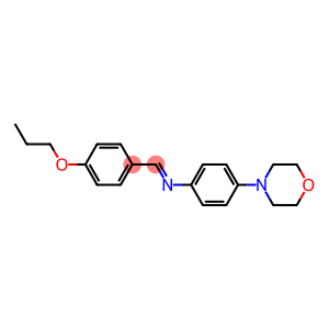 N-(4-morpholinophenyl)-N-[(E)-(4-propoxyphenyl)methylidene]amine