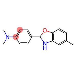 N1,N1-dimethyl-4-(5-methyl-2,3-dihydro-1,3-benzoxazol-2-yl)aniline