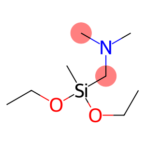 (Methyldiethoxysilylmethyl)dimethylamine