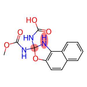 N,N'-[(1,2-Dihydronaphth[1,2-d]oxazole)-2,2-diyl]bis(carbamic acid methyl) ester