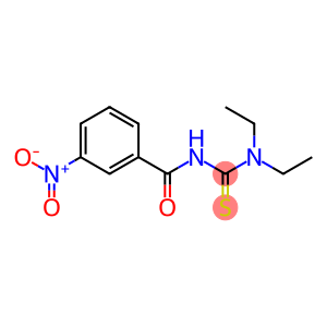 N,N-diethyl-N'-(3-nitrobenzoyl)thiourea