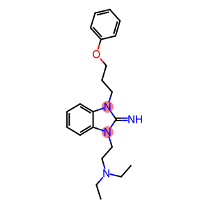 N,N-DIETHYL-2-[2-IMINO-3-(3-PHENOXYPROPYL)-2,3-DIHYDRO-1H-BENZIMIDAZOL-1-YL]-1-ETHANAMINE