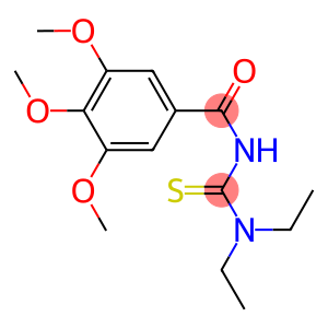 N,N-diethyl-N'-(3,4,5-trimethoxybenzoyl)thiourea