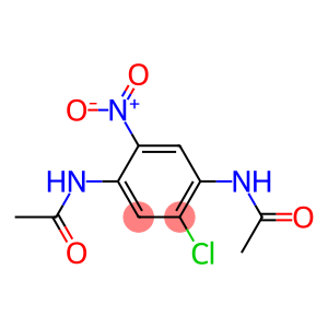 N,N'-(2-Chloro-5-nitro-1,4-phenylene)-bis-(acetamide)