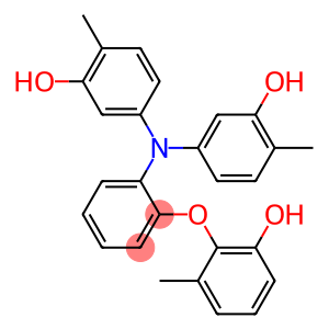 N,N-Bis(3-hydroxy-4-methylphenyl)-2-(2-hydroxy-6-methylphenoxy)benzenamine