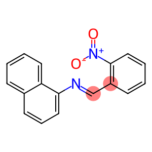 N-(1-naphthyl)-N-[(E)-(2-nitrophenyl)methylidene]amine