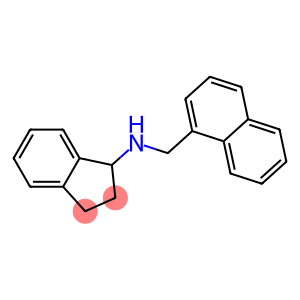 N-(naphthalen-1-ylmethyl)-2,3-dihydro-1H-inden-1-amine