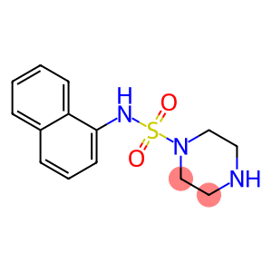 N-(naphthalen-1-yl)piperazine-1-sulfonamide