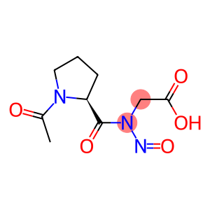 N-(N-ACETYL-L-PROLYL)-N-NITROSOGLYCINE