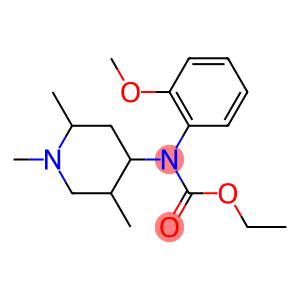 N-(2-Methoxyphenyl)-N-(1,2,5-trimethylpiperidin-4-yl)carbamic acid ethyl ester