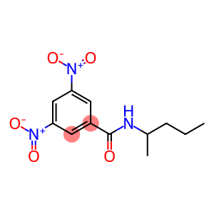 N-(1-Methylbutyl)-3,5-dinitrobenzamide