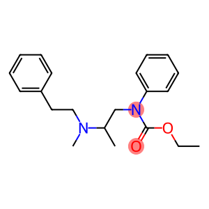 N-[2-(Methylphenethylamino)propyl]-N-phenylcarbamic acid ethyl ester