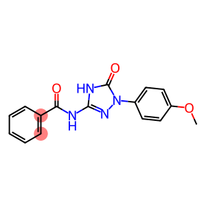 N-[[1-(4-Methoxyphenyl)-4,5-dihydro-5-oxo-1H-1,2,4-triazol]-3-yl]benzamide