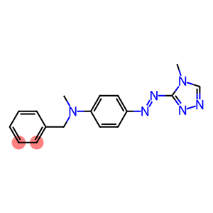 N-Methyl-N-[4-(4-methyl-4H-1,2,4-triazol-3-ylazo)phenyl]benzenemethanamine