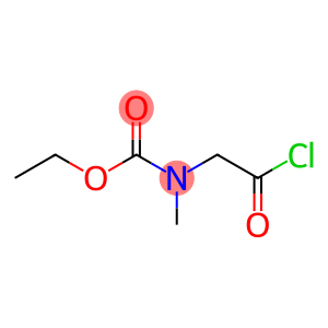 N-Methyl-N-(2-chloro-2-oxoethyl)carbamic acid ethyl ester