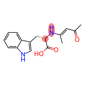 N-(1-methyl-3-oxo-1-butenyl)tryptophan