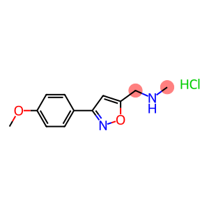 N-{[3-(4-methoxyphenyl)isoxazol-5-yl]methyl}-N-methylamine hydrochloride