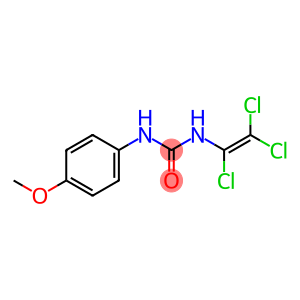 N-(4-methoxyphenyl)-N'-(1,2,2-trichlorovinyl)urea