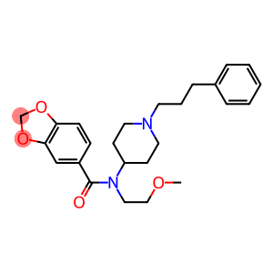 N-(2-METHOXYETHYL)-N-[1-(3-PHENYLPROPYL)PIPERIDIN-4-YL]-1,3-BENZODIOXOLE-5-CARBOXAMIDE