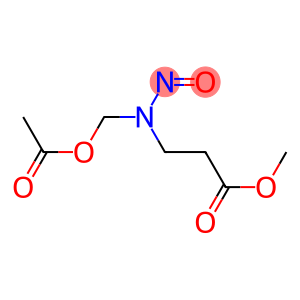 N-(2-METHOXYCARBONYLETHYL)-N-(ACETOXYMETHYL)NITROSAMINE