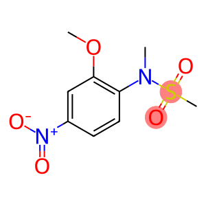 N-(2-METHOXY-4-NITRO-PHENYL)-N-METHYL-METHANESULFONAMIDE