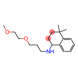 N-[3-(2-methoxyethoxy)propyl]-4,4-dimethyl-1,2,3,4-tetrahydronaphthalen-1-amine