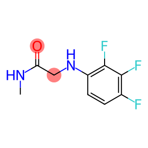 N-methyl-2-[(2,3,4-trifluorophenyl)amino]acetamide