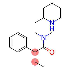 N-methyl-2-phenyl-N-[2-(piperidin-2-yl)ethyl]butanamide
